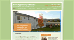 Desktop Screenshot of lookingglassapartmentsroseburg.com